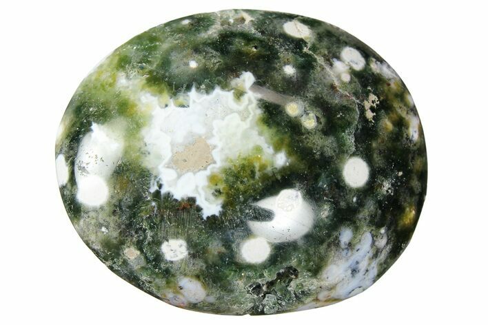 Polished Ocean Jasper Stone - Madagascar #261154